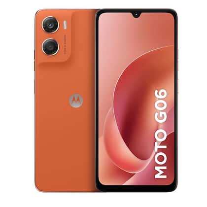 Smartphone Motorola Moto G06 64GB 4GB RAM + 8GB Ram Boost, Camera 50MP com AI, Bateria de 5200 mAh e Tela 6.9