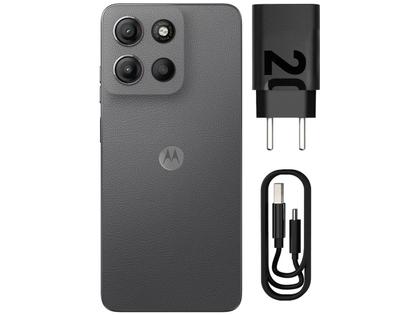 Imagem de Smartphone Motorola Moto G15 256GB Grafite 4G 4GB RAM 6,7" Câm. Dupla Selfie 8MP