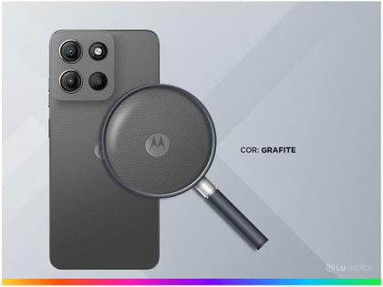 Imagem de Smartphone Motorola Moto G15 256GB Grafite 4G 4GB RAM 6,7" Câm. Dupla Selfie 8MP
