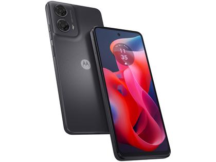 Imagem de Smartphone Motorola Moto G24 128GB Grafite 4GB + 4GB RAM Boost 6,6" Câm. Dupla + Selfie 8MP Dual Chip