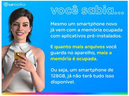 Imagem de Smartphone Motorola Moto G24 128GB Grafite 4GB + 4GB RAM Boost 6,6" Câm. Dupla + Selfie 8MP Dual Chip