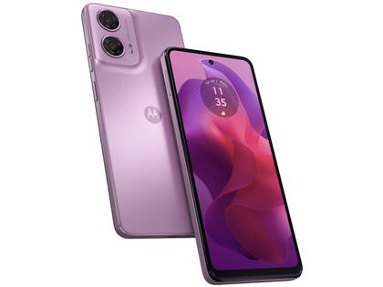 Imagem de Smartphone Motorola Moto G24 128GB Rosa 4GB + 4GB RAM Boost 6,6" Câm. Dupla + Selfie 8MP Dual Chip