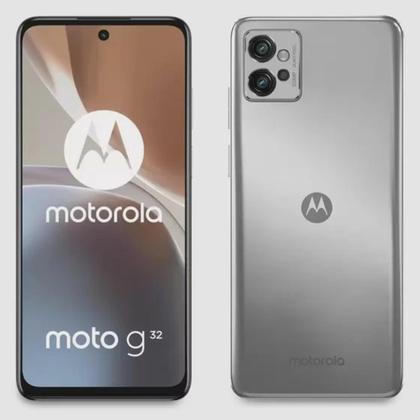 Motorola moto g32 スマートフォン本体　サテンシルバー Smartphone Motorola Moto G32 128GB 4GB RAM na Cor prata - Moto G32