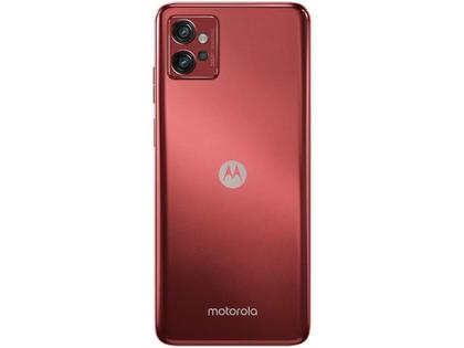 Imagem de Smartphone Motorola Moto G32 128GB Vermelho 4G - Octa-Core 4GB RAM 6,5” Câm. Tripla + Selfie 16MP