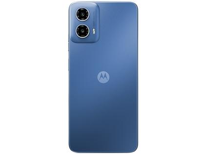 Imagem de Smartphone Motorola Moto G34 128GB Azul 5G 4GB RAM Boost 6,5" Câm. Dupla + Selfie 16MP Dual Chip