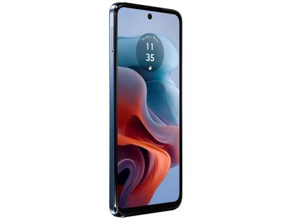 Imagem de Smartphone Motorola Moto G34 128GB Azul 5G 4GB RAM Boost 6,5" Câm. Dupla + Selfie 16MP Dual Chip