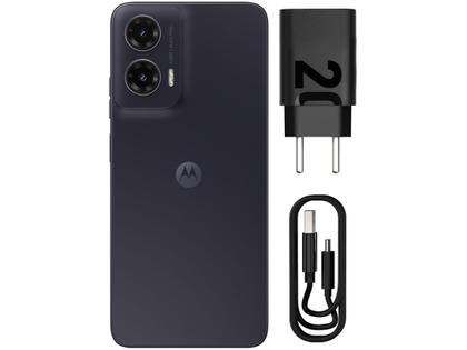 Smartphone Motorola Moto g35 128GB Grafite 5G 4GB RAM+8GB Ram Boost 6,7" Câm. Dupla Selfie 16MP Imagem de Smartphone Motorola Moto g35 128GB Grafite 5G 4GB RAM+8GB Ram Boost 6,7" Câm. Dupla Selfie 16MP