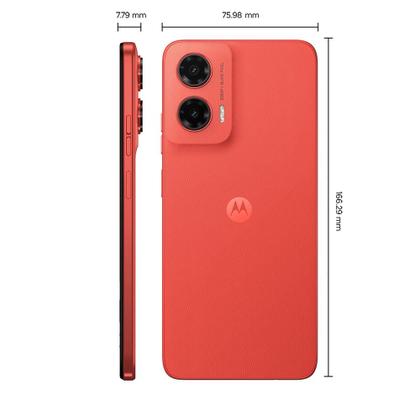 Imagem de Smartphone Motorola Moto g35 5G 256GB 12GB 4GB RAM 8GB RAM Boost e Camera 50MP com AI NFC Tela 6.7 com Superbrilho Coral