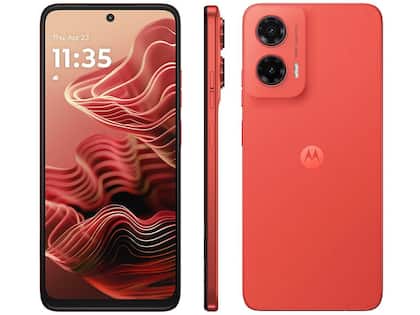 Smartphone Motorola Moto g35 5G 256GB, 4GB RAM, 8GB Ram Boost, Camera 50MP com AI, NFC, Tela 6.7 com...