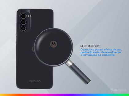 Imagem de Smartphone Motorola Moto G52 128GB Preto 4G Octa-Core 4GB RAM 6,6” Câm. Tripla + Selfie 16MP