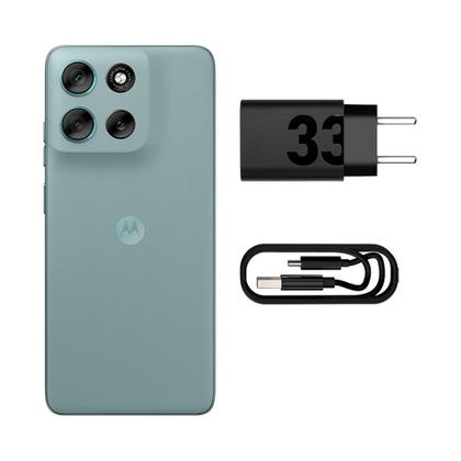 Imagem de Smartphone Motorola Moto G56 5G 256GB 8GB RAM Boost Tela 6.7" FHD+ Câmera Dupla 50MP+8MP Cinza