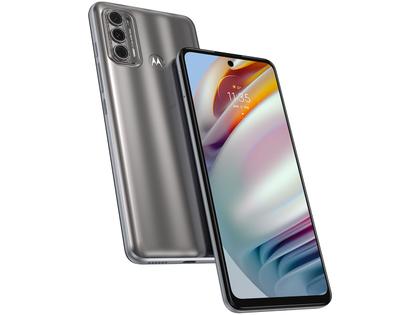 Smartphone Motorola Moto G60 128GB Prata 4G 4GB RAM Tela 6,8” Câm. Tripla + Selfie 32MP Imagem de Smartphone Motorola Moto G60 128GB Prata 4G 4GB RAM Tela 6,8” Câm. Tripla + Selfie 32MP