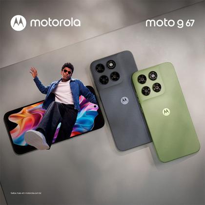 Imagem de Smartphone Motorola Moto G67 5G 256GB 12GB (4GB RAM + 8GB RAM Boost) Câmera 50MP Sony Lytia 600 Tela 1.5K