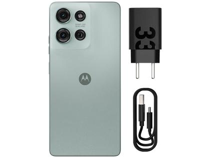 Imagem de Smartphone Motorola Moto G75 256GB Cinza 5G 8GB RAM 6,8" Câm. Dupla Selfie 16MP