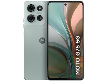 Imagem de Smartphone Motorola Moto G75 256GB Cinza 5G 8GB RAM 6,8" Câm. Dupla Selfie 16MP