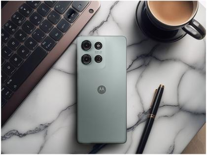 Imagem de Smartphone Motorola Moto G75 256GB Cinza 5G 8GB RAM 6,8" Câm. Dupla Selfie 16MP