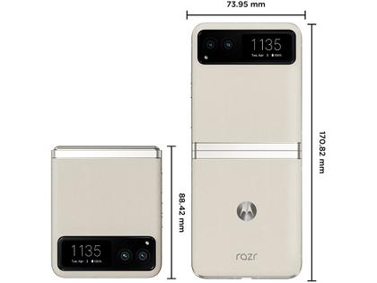【新品未開封】motorola razr 40 (クリーム/256GB) ムスビー｜「モバイルスター」未開封 MOTOROLA razr 40 256GB バニラ