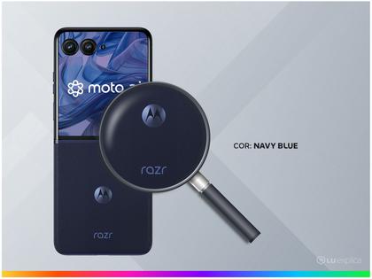 Smartphone Motorola Razr 50 Ultra 512GB Navy Blue 5G 12GB RAM 6,9