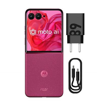 Smartphone Motorola Razr 50 Ultra 5G - Pink, 512GB, 24GB RAM Boost