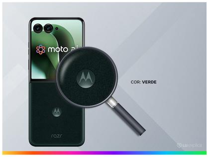 Imagem de Smartphone Motorola Razr 60 Ultra 1TB Verde 5G 32GB RAM 7" Câm. Dupla + Selfie 50MP
