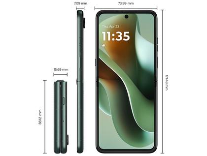 Imagem de Smartphone Motorola Razr 60 Ultra 1TB Verde 5G 32GB RAM 7" Câm. Dupla + Selfie 50MP