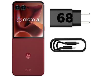 Imagem de Smartphone Motorola Razr 60 Ultra 1TB Vermelho 5G 32GB RAM 7" Câm. Dupla + Selfie 50MP