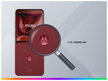 Imagem de Smartphone Motorola Razr 60 Ultra 1TB Vermelho 5G 32GB RAM 7" Câm. Dupla + Selfie 50MP