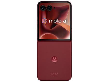 Imagem de Smartphone Motorola Razr 60 Ultra 1TB Vermelho 5G 32GB RAM 7" Câm. Dupla + Selfie 50MP