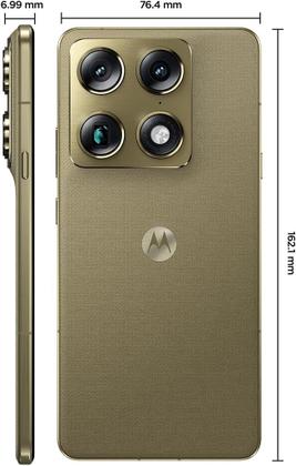 Imagem de Smartphone Motorola Signature 5g 512gb 24gb 12gb Ram 12gb Ram Boost 3 Cameras 50mp Sony Lytia E Zoom 100x, Tela 1.5k Extreme Amoled 165hz Verde Oliv