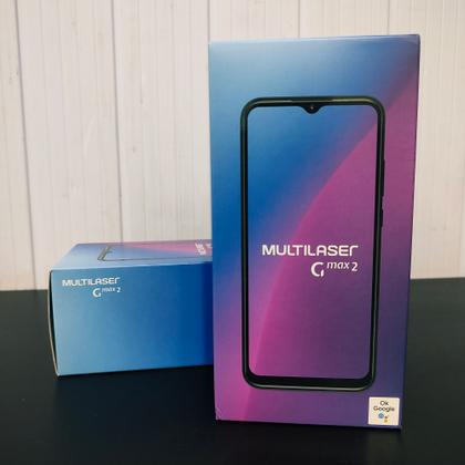 Imagem de Smartphone multi g max 2 32gb dourado p9183d + cartao memoria 32gb + fone de ouvido