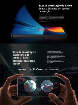 Imagem de Smartphone Note14 Lançamento 256GB  128GB Câmera 108MP  20MP até 12GB Ramboost AMOLED 120Hz FHD plus celular Design Premium