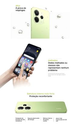 Imagem de Smartphone Note14 Lançamento 256GB  128GB Câmera 108MP  20MP até 12GB Ramboost AMOLED 120Hz FHD plus celular Design Premium