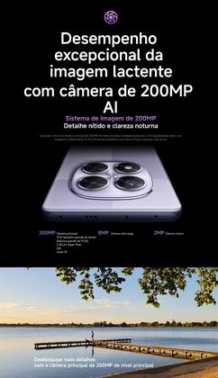 Imagem de Smartphone Note14 PRO NFC Câmera tripla 200MP 32mp frontal 256GB tela AMOLED 120Hz FHD plus celular Premium