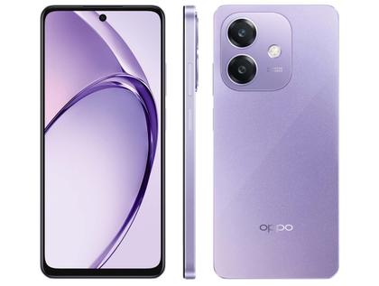 Smartphone OPPO A60 256GB 8GB RAM Lilás 4G 6,67" 50MP + Selfie 5MP