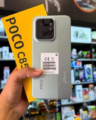 Imagem de Smartphone POCO C85 NFC Lançamento Xiaomi 2025 50mp Tela 6,9 120Hz 256GB  128GB 16GB Ramboost Celular Ultra Fluidez 6000mAh Top 1º Custo benefício