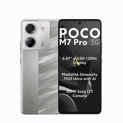 SMARTPHONE Poco M7 Pro 5G NFC Dual SIM de 512GB 12GB RAM de 6.67