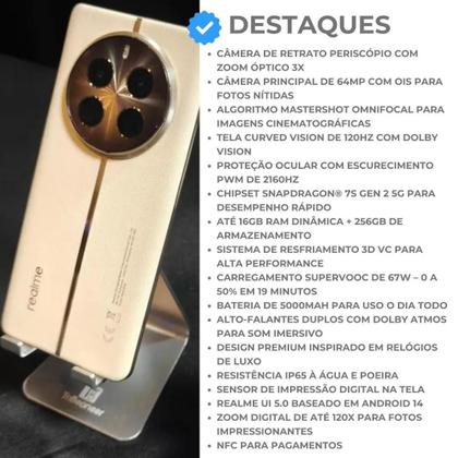 Smartphone Realme 12 Pro Plus 5G 512GB 12GB Ram Modelo Global