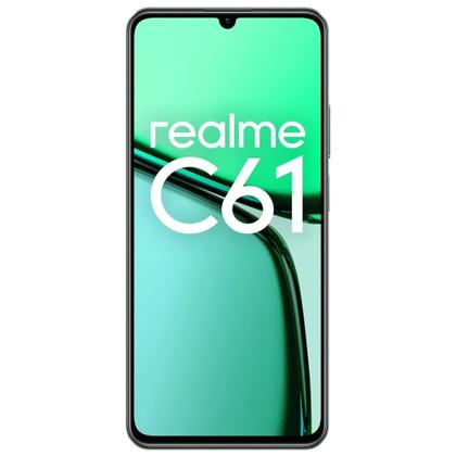 Imagem de Smartphone Realme C61 COM NFC RMX3930 256GB 6GB RAM Dual SIM NFC Tela 6.74 Dark Green Verde