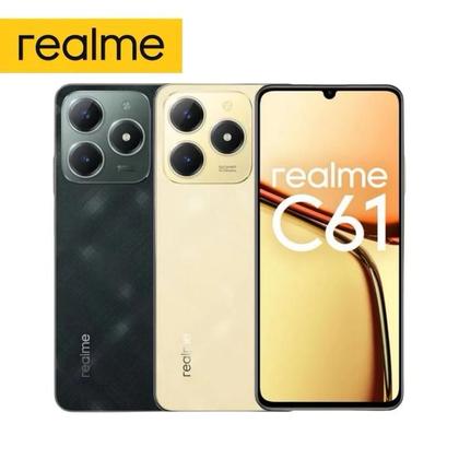 Smartphone Realme C61 RMX3930 256GB 8GB RAM Dual SIM NFC Tela 6.74
