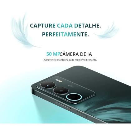 Imagem de Smartphone Realme C71, 256GB, 8GB RAM, Android 15, Câmera 50MP, Tela 6,6 120Hz, Bateria 6300mAh, NFC, Dual SIM, Verde