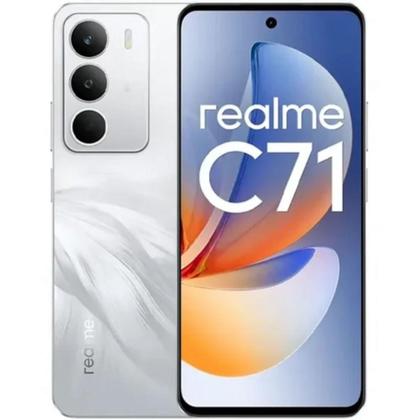 Imagem de Smartphone Realme C71 4GB 128GB Câmera 108MP e Bateria 6000mAh Versão Global - Branco