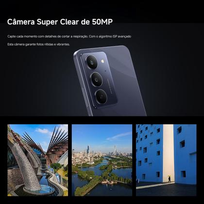 Imagem de Smartphone Realme C75x 8gb RAM 256gb Dual Sim NFC Tela 6.67 Prova dágua resistente a queda Azul
