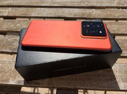Imagem de Smartphone realme gt 7 pro nfc dual sim de 512gb 16gb ram de 6.78 polegadas laranja