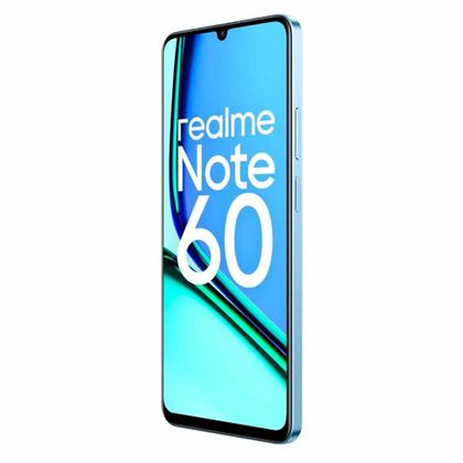 Smartphone Realme Note 60 4G, 128GB, 4GB RAM, Tela 6,5 HD, Câmera