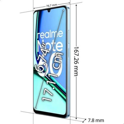 Imagem de Smartphone Realme Note 60 Dual Sim 128 Gb 4Gb Ram Preto