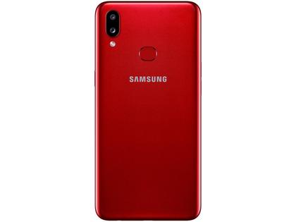Imagem de Smartphone Samsung Galaxy A10s 32GB Vermelho Absurdo 4G 2GB RAM Tela 6,2” Câm. Dupla