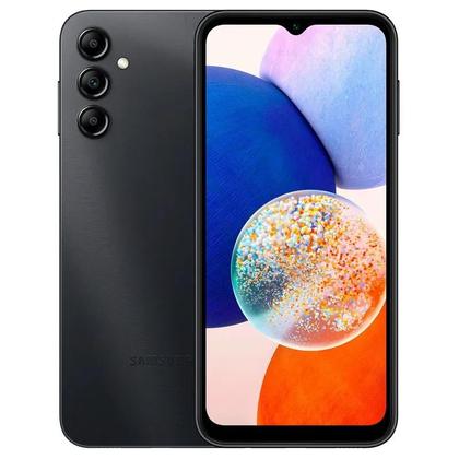 Imagem de Smartphone Samsung Galaxy A14 com 4GB RAM, 128GB Armazenamento, Câmera Tripla Preto