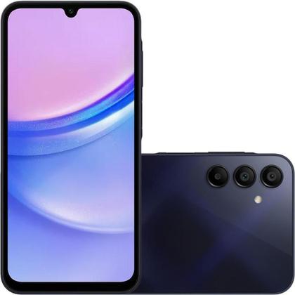 Imagem de Smartphone Samsung Galaxy A15 256GB 8GB de RAM Tela Infinita Super AMOLED de 6.5 Câmera Traseira Tripla 50MP +5MP + 2MP