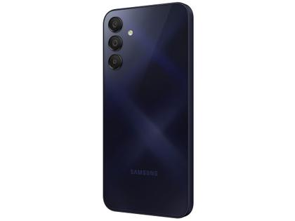 Imagem de Smartphone Samsung Galaxy A15 6,5" 128GB Azul Escuro 4G 4GB RAM Câm. Tripla 50MP + Selfie 13MP 5000mAh Dual Chip