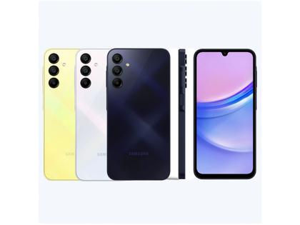 Imagem de Smartphone Samsung Galaxy A15 6,5" 128GB Azul Escuro 4G 4GB RAM Câm. Tripla 50MP + Selfie 13MP 5000mAh Dual Chip